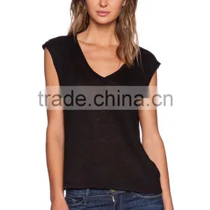 Slub Knit Muscle Tank Top Wholesale thumbnail-1