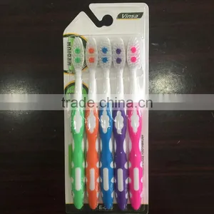 5 Pack Cheap Adult Toothbrush thumbnail-1