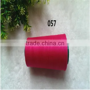 Wholesale Dyed High Tenacity 100pec Ployester Sewing Thread With Plastic Tube thumbnail-4