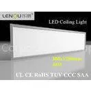 High Power Warm White LED Ceiling Light , 300x1200mm 40W Commercial Panel Light thumbnail-1
