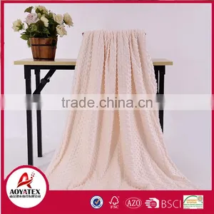 Promotion Super Soft Custom Solid Micromink Winter Blanket thumbnail-4