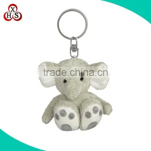 Soft Plulsh Toy Keychain Plush Elephant Keychain Animal Keychain thumbnail-1