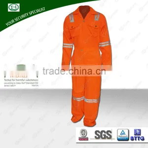 Manufacture Directly Sale High Heat Polyester Woven Twill Industrial Fabric to Choose Fluorescent Coveralls Used in Policy thumbnail-1