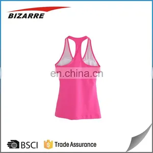 High Quality Womens Tank Top Polyester Singlet thumbnail-6
