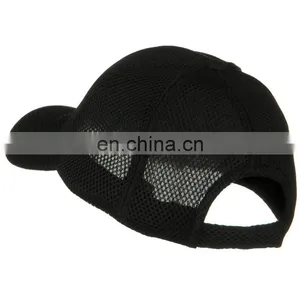 Custom Straw Mesh Baseball Cap thumbnail-2
