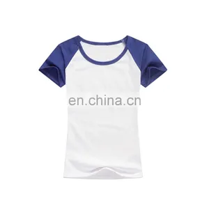 2016 Fashion Blank Woman Plain Tshirt thumbnail-6