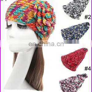 2014 European Style Colorful New Hand Crochet Headband thumbnail-1