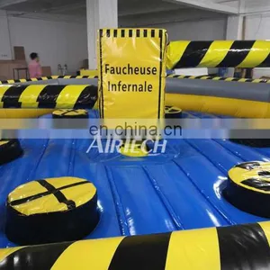 Hot Game Inflatable Meltdown Sale, Inflatable Wipeout Course for Sale, Mechanical Meltdown thumbnail-4
