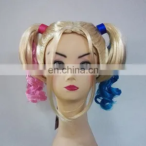 Harley Quinn Cosplay Wigs for Party thumbnail-1