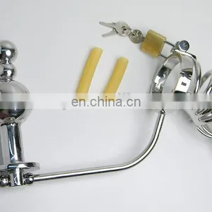 Chastity Belts With Dildo Butt Plug thumbnail-2