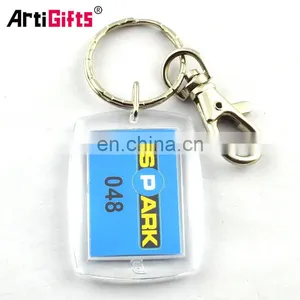 Promotion Bulk Round Clear Anime Custom Printed Blank Photo Acrylic Keychain Maker thumbnail-6