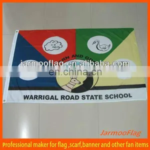 Custom Made School Flag Print Polyester Flag thumbnail-1