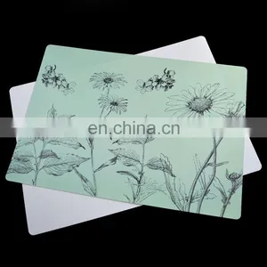 Customized White pp Plastic Washable Table Mats Design thumbnail-5