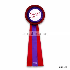 2017 New Product- Santa Claus Christmas Ribbon Flower thumbnail-4