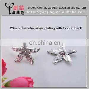 Wholesale Crystal Star Rhinestone Button thumbnail-2