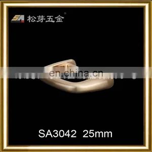 High End Fancy Luggage Suitcase Accessories Metal D Ring thumbnail-3