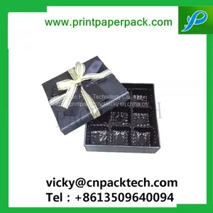 Custom High End Cardboard Candy Box Christmas Paper Gift Box Chocolate Box With Dividers Jewelry Boxes With EVA Insert thumbnail-1