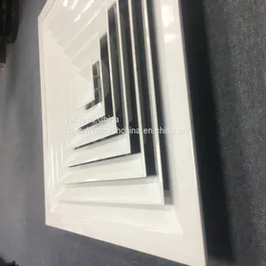 Aluminum Supply Square Lay in Air Ceiling Diffusers Parts China Supplier thumbnail-2