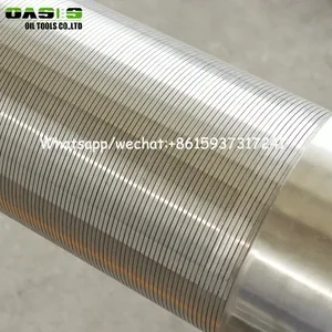 API STC Stainless Steel 304 1.5mm Slot Wire Wrapped Rod Based Water Well Screens thumbnail-1