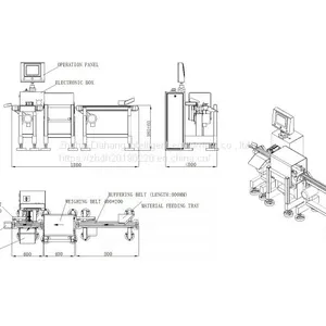 Cusomized Check Weigher for Using With Cutting Machine thumbnail-4