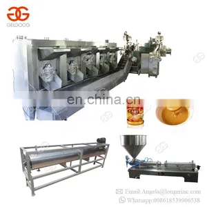 100Kg/H Hot Sale Full Automatic Sesame Tahini Making Production Machine Peanut Butter Processing Line Price thumbnail-4