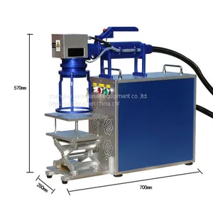 Laser Marking Machine Metal Stainless Steel Nameplate Lettering Portable 20w Fiber Laser Marking Machine thumbnail-2