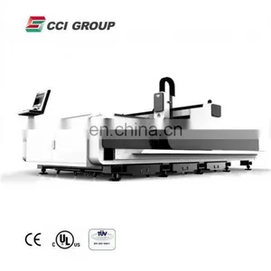 High Speed 4000w Fiber Laser Cutting Machine for Stainless Steel Sheet Service Life 36 Months thumbnail-1