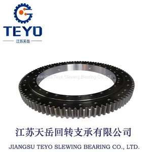 Inner Teeth Outer Teeth no Teeth Slewing Bearing Ring Turntable Bearing thumbnail-1