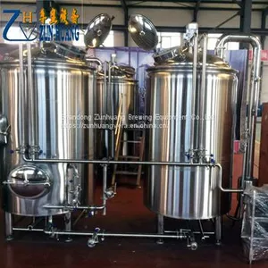 Hot Sale 500L 4 Vessels System Beer Brewing Equipment Beer Making Machine for Micro Brewery thumbnail-3