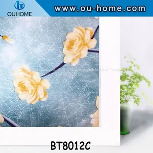 BT8012C Stained Window Film Decorative Glass Adhesive Film For Glass thumbnail-1