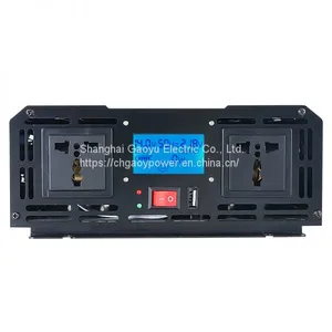 3000 Watt Power Inverters 12V 24V DC to AC 110V 220V 3KW Pure Sine Wave Inverter With USB Port and LCD Display thumbnail-1