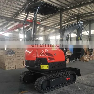 Chinese Cheap 2.0 T Hydraulic 2t Mini Compact Excavator in Stock thumbnail-5