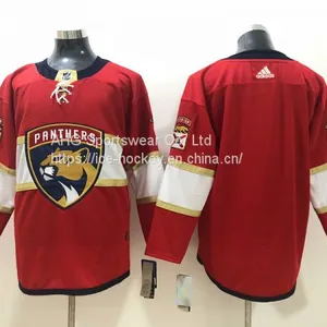 Florida Panthers Blank Red Jersey thumbnail-1