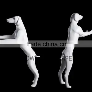 New Design Fiberglass Material Dog Mannequin for Sale thumbnail-3