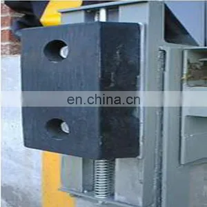2020 Easy to Clean Yellow UHMWPE Dock Buffer Low-friction and Sliding C-Marine Dock Bumpers Dock Corner Bumpers thumbnail-1