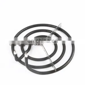 Factory Stainless Steel Electric Stove Single Burner Hot Plate Heating Element/cooker Coil Black Circular Tubular Heater thumbnail-3