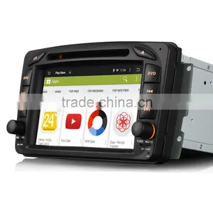 Erisin ES2507B 7 Inch Bluetooth Car Audio With GPS 3G WiFi for Mercedes W203 S203 thumbnail-6