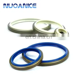 High Temperature Rubber NBR PU Hydraulic Cylinder Dust Wiper Seal DKBI GA DKB Seal For Excavator thumbnail-3