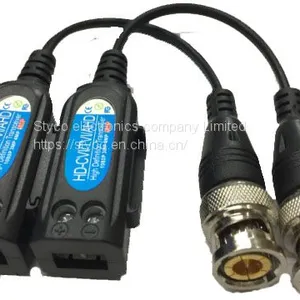 Newest Combinable HD Video Balun 4-IN-1 CVI TVI AHD 720P/960P/1080P/3MP/4MP/5MP/8MP Passive Utp Video Balun thumbnail-1