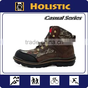 Durable Canvas Camouflage Upper With 3M Thinsulate Insulation Mens Hiking Boots thumbnail-1