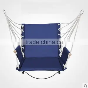 Cotton Hanging Hammock Swing Chair thumbnail-2