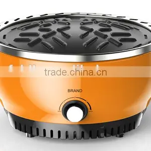 Smokeless Charcoal Barbecue Grill/Korean BBQ Grill/Portable Charcoal Grill With Ice Bag thumbnail-1