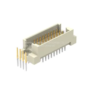Denentech Explosion Product 2.54 * 2.54mm Pitch 4 Row Straight With Harpoon DIN 41612 Male Connector thumbnail-1