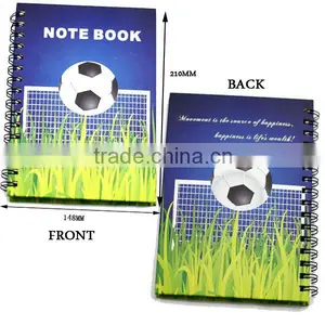 a4 Hardcover Spiral Notebook Leather Promotional thumbnail-1