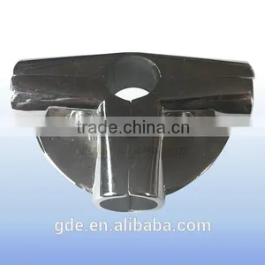 3 Way Metal Chrome Pipe Joint thumbnail-1
