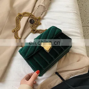 Wholesale Fashion Velvet Special, Lock Ladies Shoulder Bag/bags Women Handbags Purses thumbnail-2