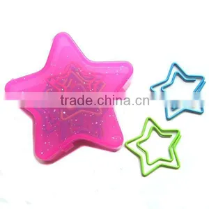 Star Shape Paper Clips With Star Shape Case thumbnail-1