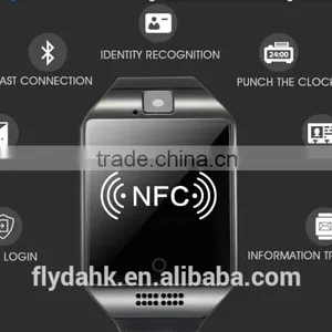 Smart Watch Q18 With Touch Screen Camera TF Card Sim Card Bluetooth Smart Watch Q18 Watch Phone. thumbnail-3