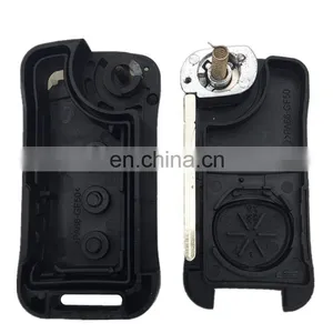 3 Buttons Flip Remote Control Car Key Shell Cover Case Fob For Porsche Key Cayenne 2004-2011 thumbnail-4