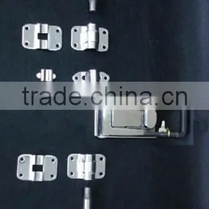 123263S Freezer Door Lock Gear,door Lock Kit,stainless Steel Truck Embedded Lock thumbnail-1